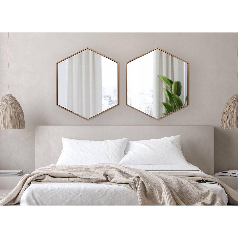 Breckler Metal Flat Mirror