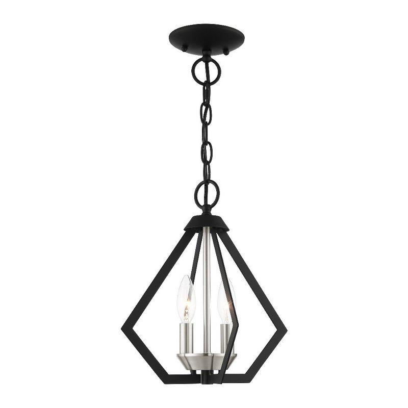 Livex Lighting Prism 2 - Light Chandelier in  Black