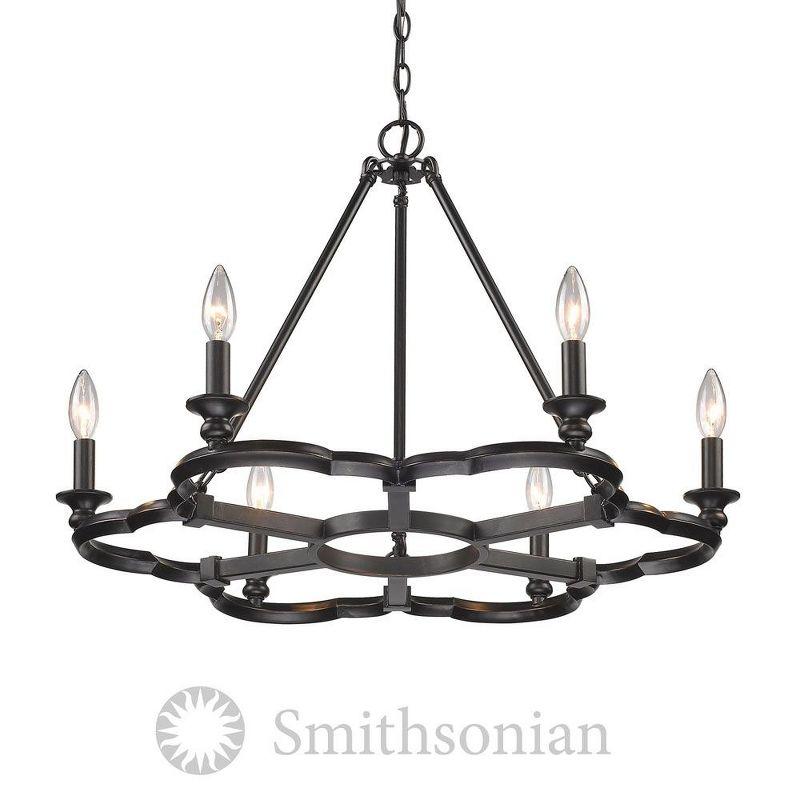 Golden Lighting Saxon 6 Light Chandelier