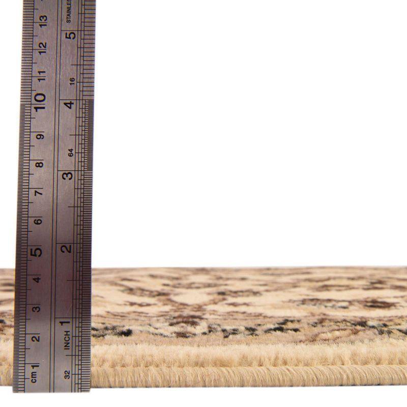 Unique Loom 3' 3 x 5' 3 Sialk Hill Washington Ivory Area Rug