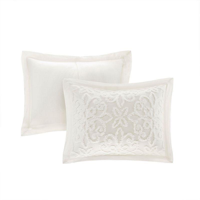 Kelly Clarkson Home Emberly Tufted 100% Cotton Sateen Coverlet Set in Farmhouse Style