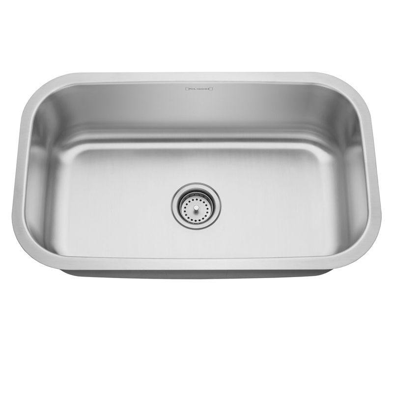 30'' L Undermount Single Bowl Stainless Steel Kitchen Sink