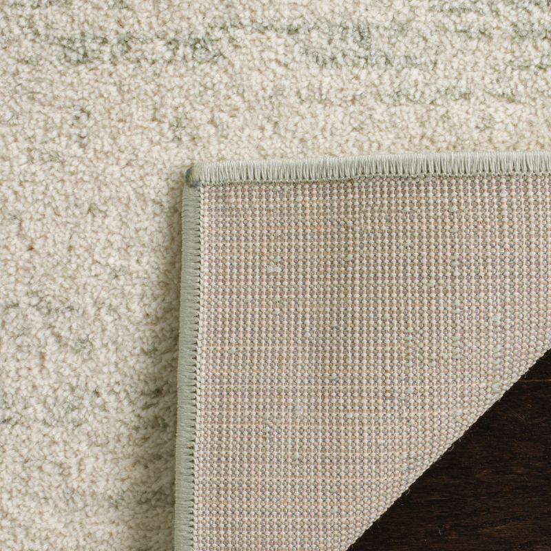 Adirondack ADR113 Machine Made Indoor Area Rug - Purple/Green - 6'-7"x6'-7" - Safavieh