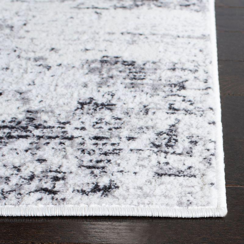 Amelia ALA700 Power Loomed Runner Rug - Ivory/Grey - 2'2"x6' - Safavieh.
