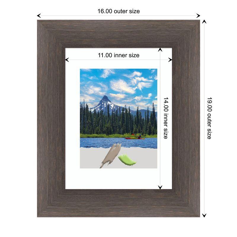 Amanti Art Hardwood Wood Picture Frame