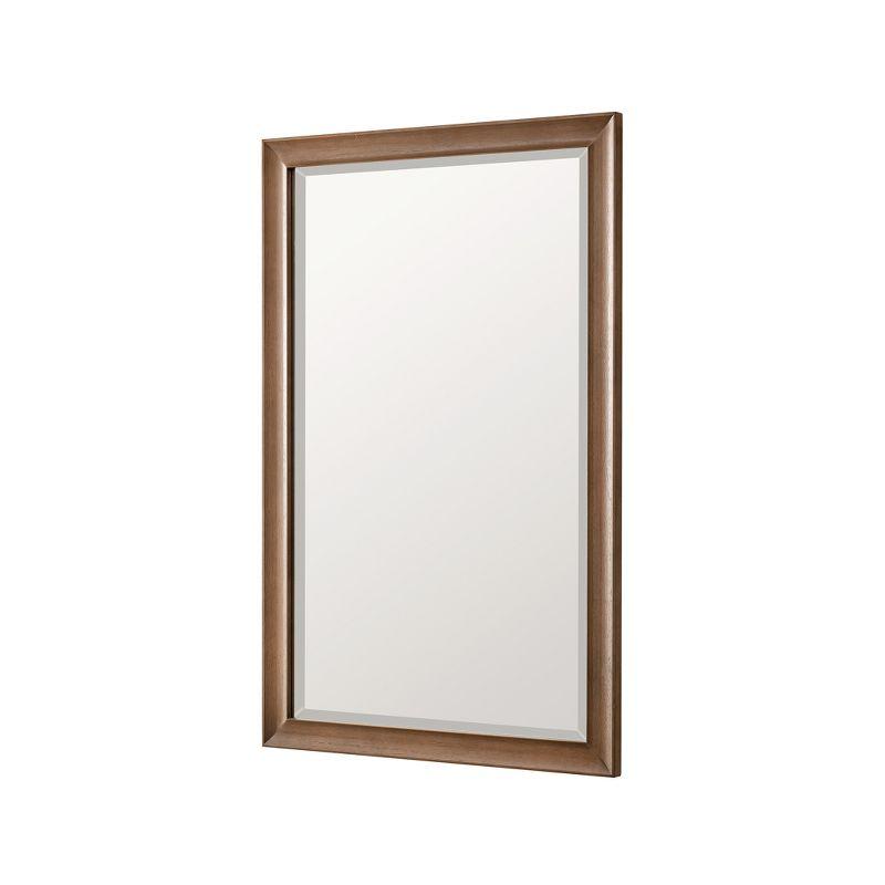 Glenbrooke Solid Wood Flat Wall Mirror