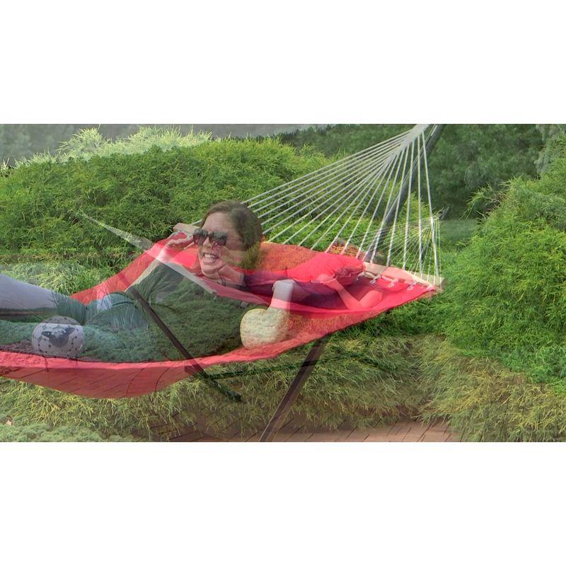 2 Person Spreader Bar Hammock with Stand