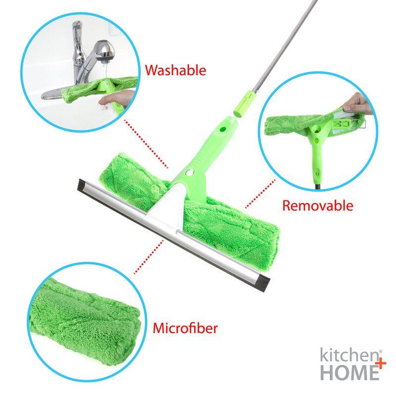 Kitchen + Home Adjustable Squeegees with Replaceable Head