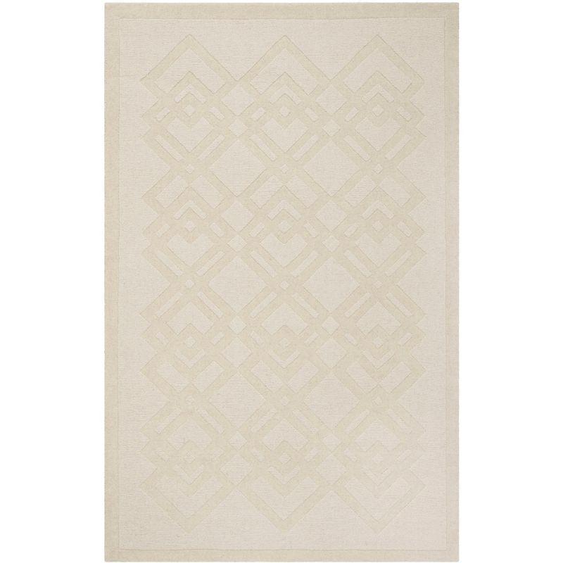Viewpoint Carved Msj Hand Loomed Wool Geometric Rug