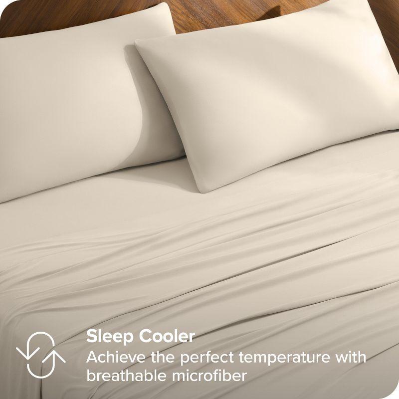 Bare Home Microfiber Stretch Sheet Set