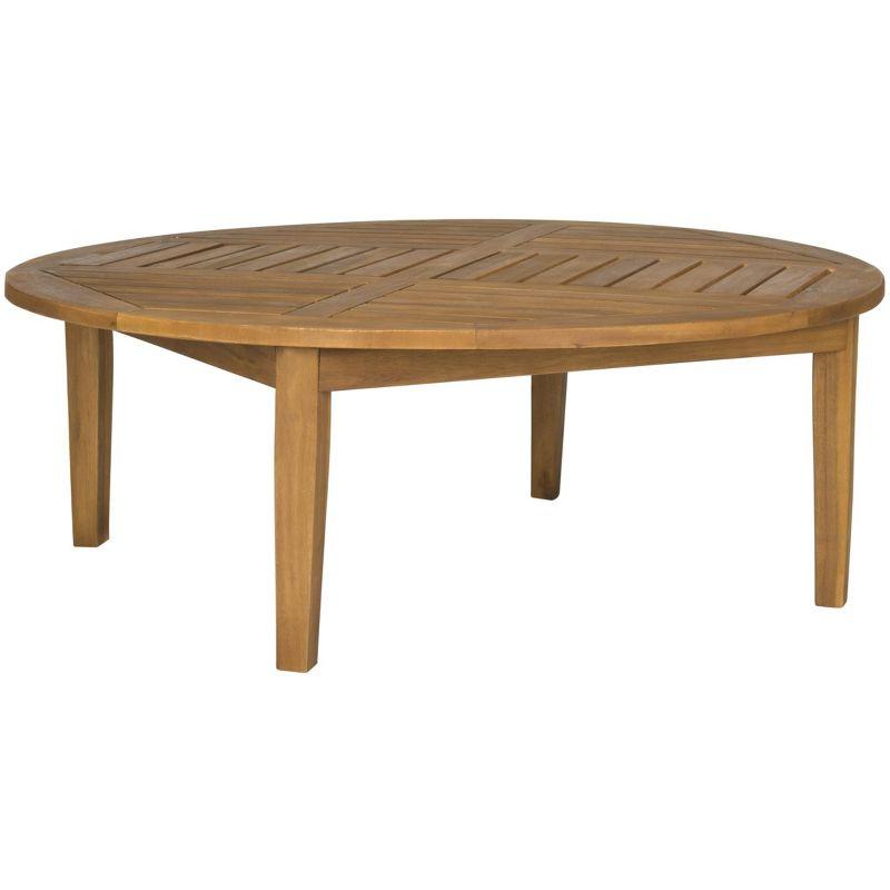 Danville Round Table - Indoor/Outdoor - PAT6715 - Natural - Safavieh
