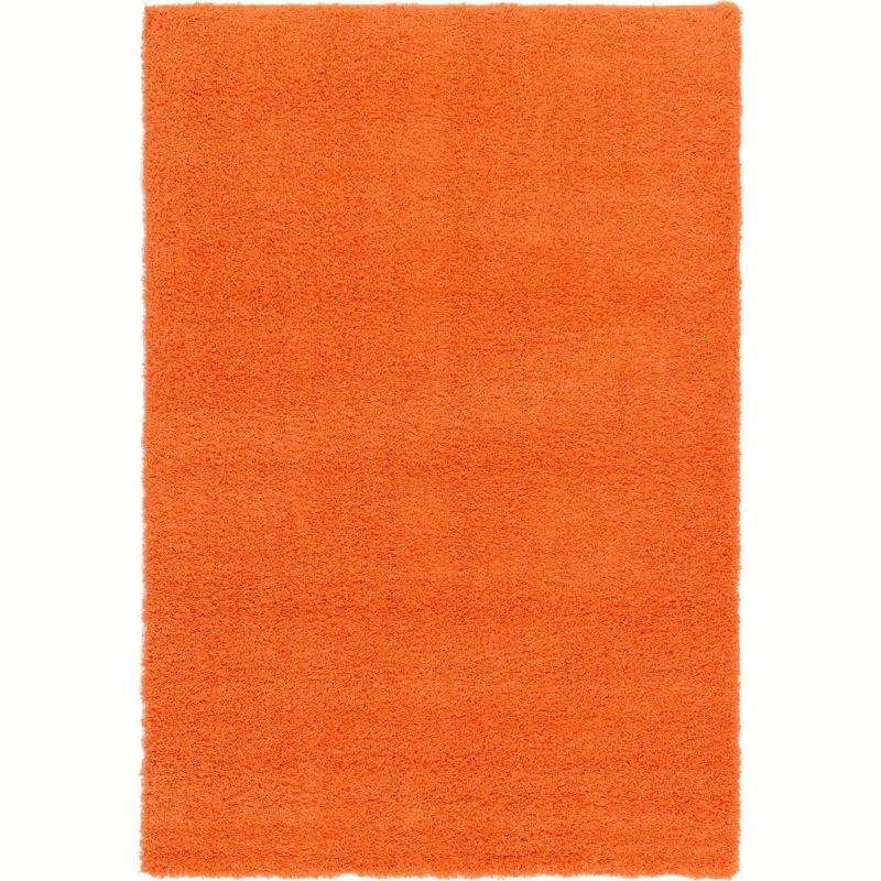 Unique Loom Solid Shag Solid Indoor Woven Area Rug