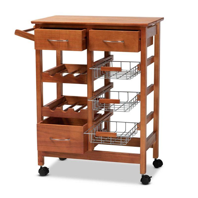 Wood Kitchen Cart