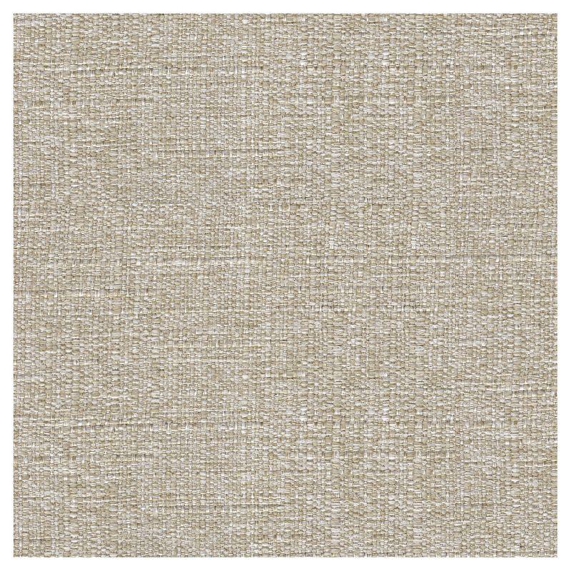 HomePop Boho Tufted Storage Ottoman Twine Light Brown: Upholstered, Plywood Frame, Foam Fill