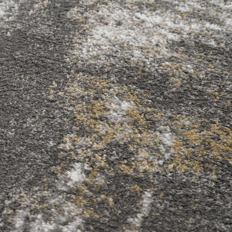 17 Stories Liveree Abstract Design Modern Gray/Beige Area Rug
