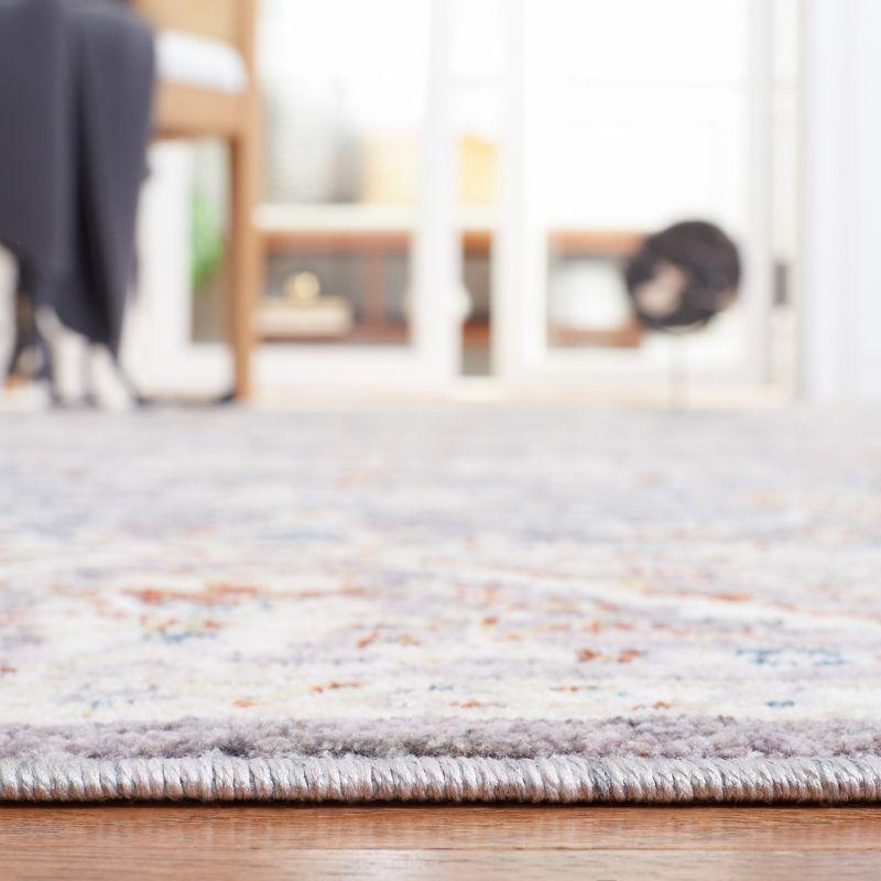 Olympia OPA210 Power Loomed Indoor Accent Rug - 4'x6' - Grey/Ivory - Safavieh
