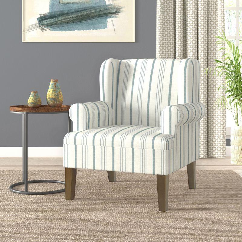 Emerson Rolled Arm Accent Chair - Homepop