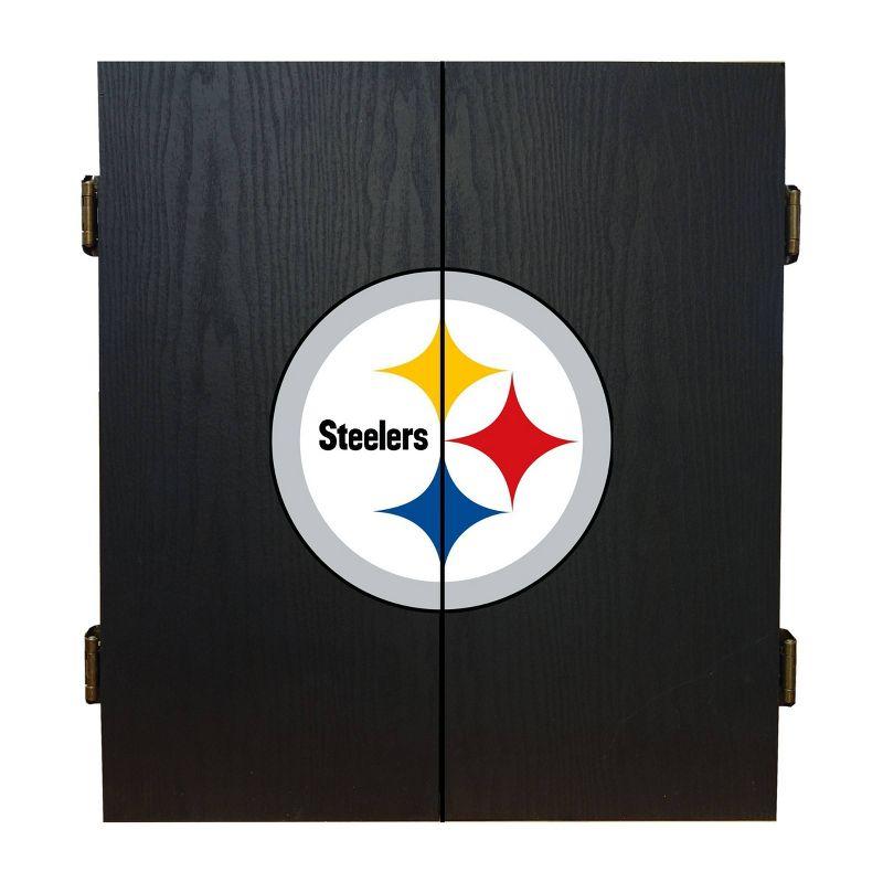 NFL Pittsburgh Steelers Fan's Choice Dartboard Set