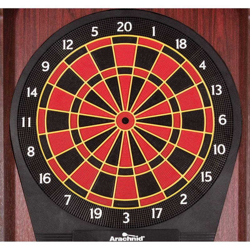 Arachnid Cricket Pro 800 Electronic Dartboard and Cabinet Set with Darts