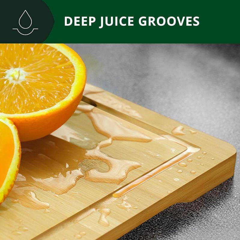Royal Craft Wood Bamboo Cutting Board (XXL, 20”x14”)