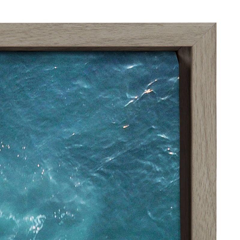 Sylvie La Jolla Framed Canvas by Rachel Dowd Gray - Kate & Laurel All Things Decor