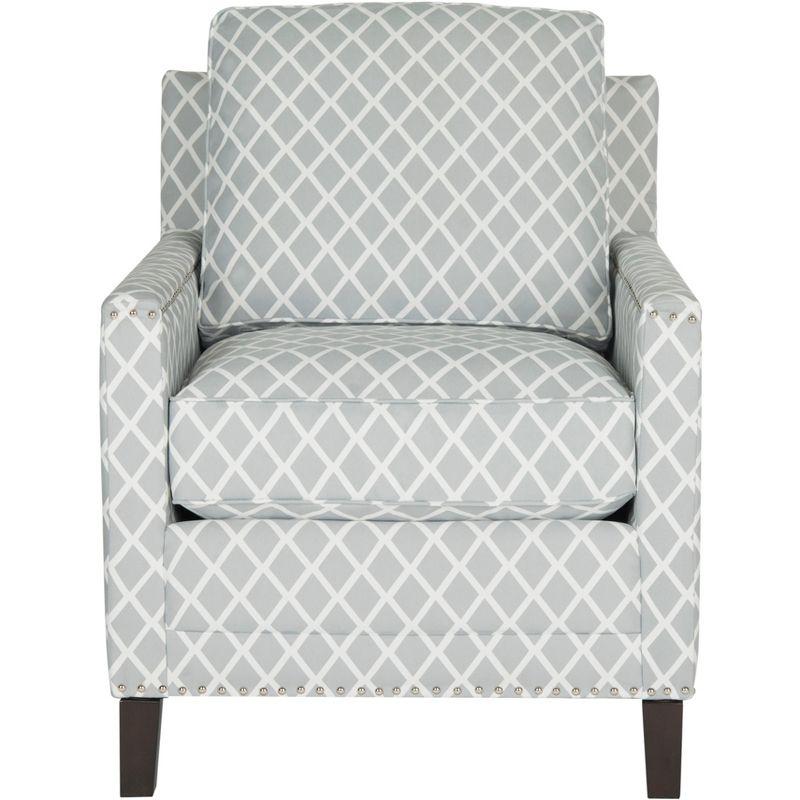 Buckler Arm Chair - MCR4613 - Grey/White - Safavieh