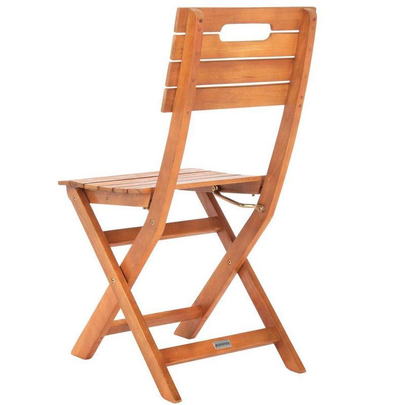 Blison Folding Chairs (Set Of 2) - Natural - Safavieh.