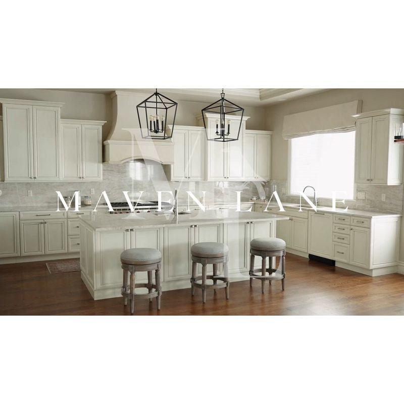 Maven Lane Maven Lane Pullman Stool with Fabric Upholstery