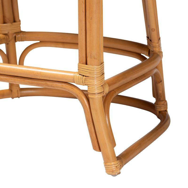 Bayou Breeze Crombie Upholstered Counter Stool