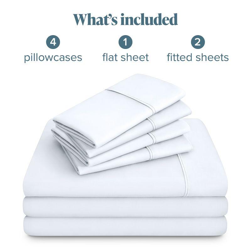 6pc Microfiber Sheet Set with Extra Pillowcases by Bare Home