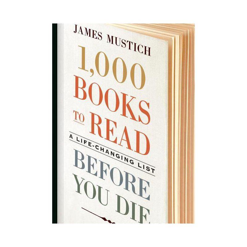 1,000 Books to Read Before You Die - by  James Mustich (Hardcover)