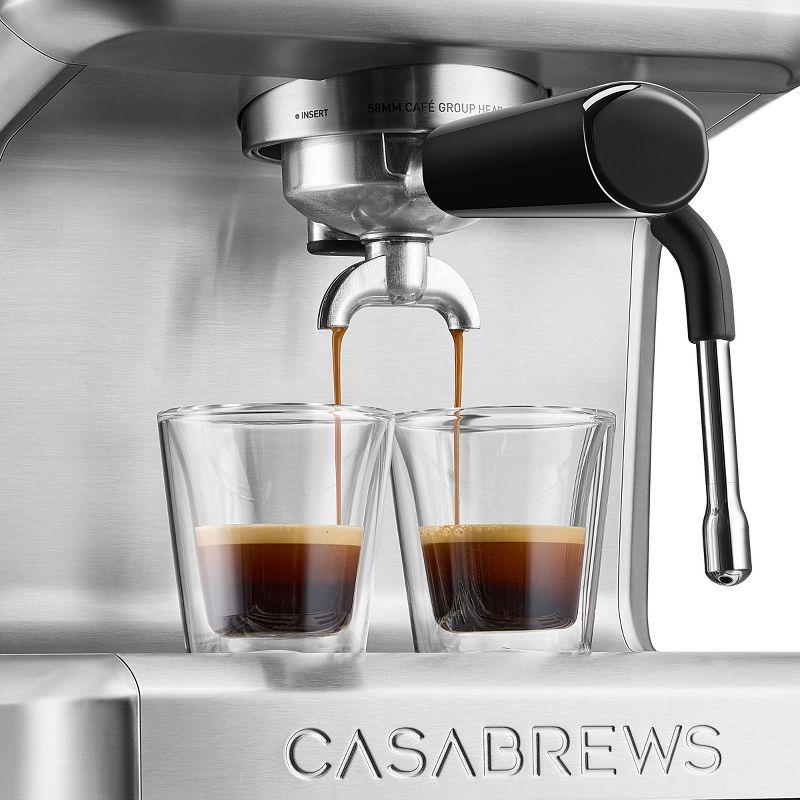 CASABREWS Ultra 20 Bar Espresso Machine W/ Lcd Display,powerful Milk Frother