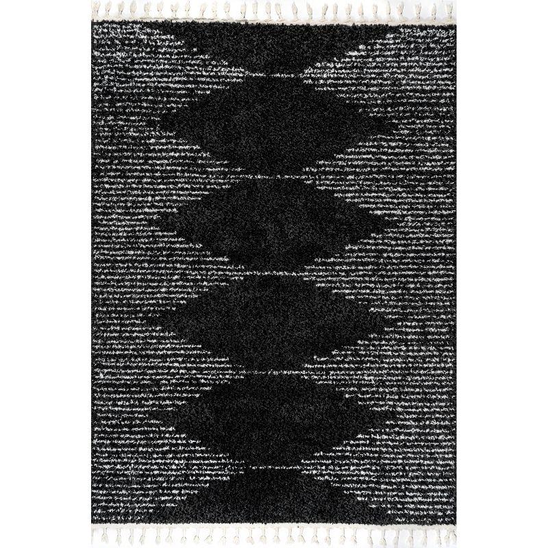 Nuloom Bria Moroccan Diamond Tassel Indoor Area Rug