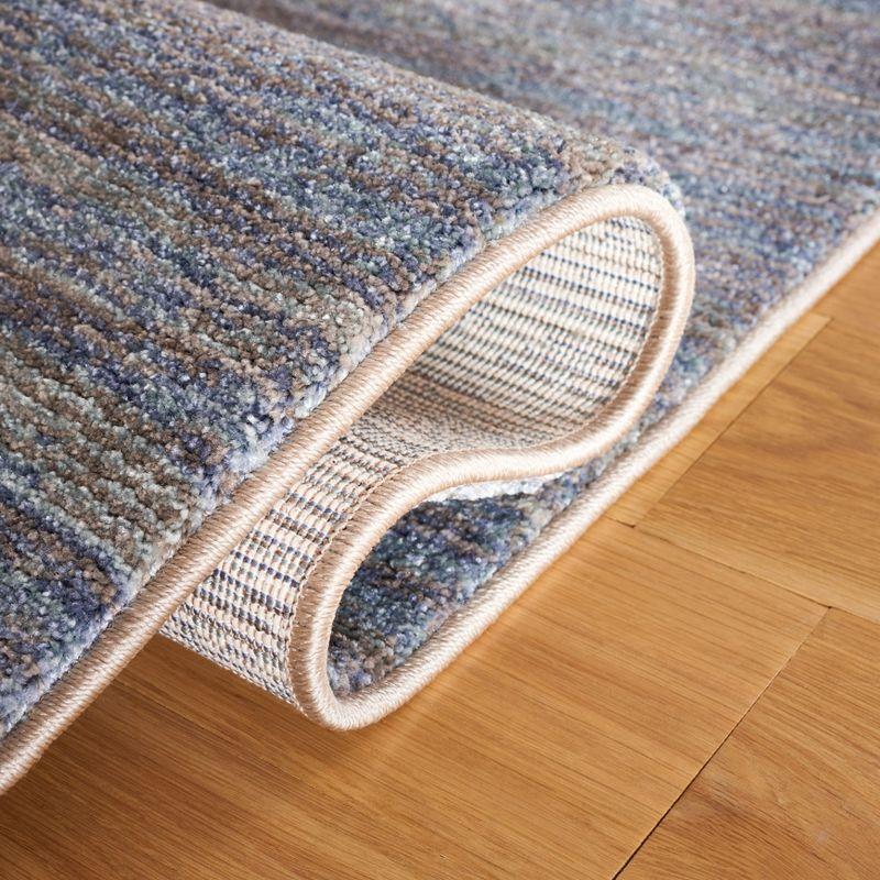 Lasa LAS104 Power Loomed Area Rug - Blue/Gray - 4'x4' - Safavieh.