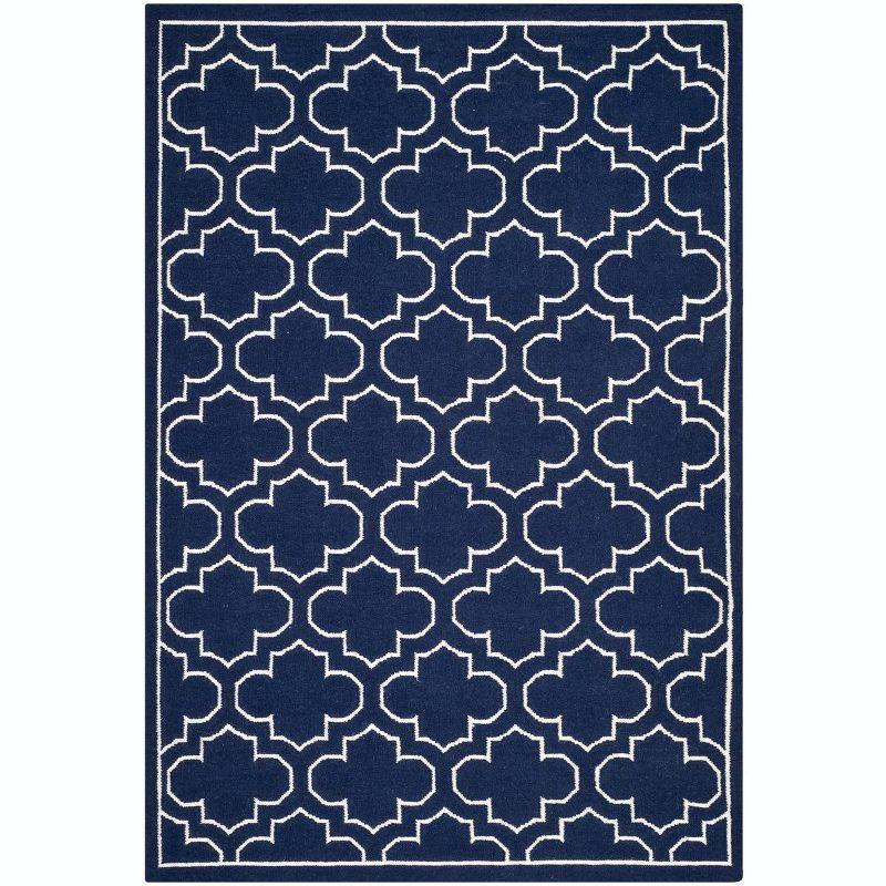 Dhurries DHU625 Hand Woven Area Rug  - Safavieh