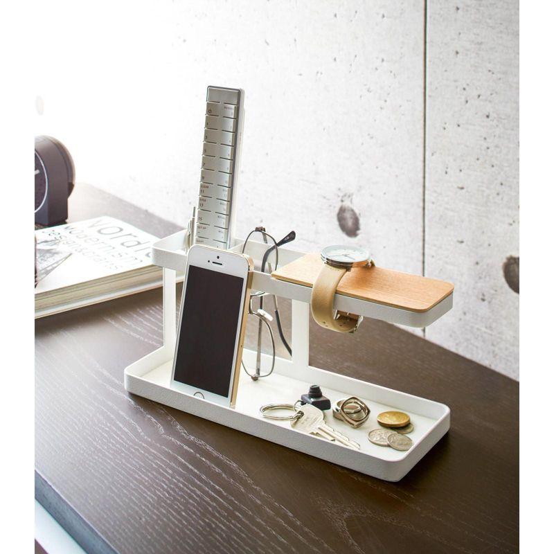 Yamazaki Home Countertop Spice Caddy, Storage And Organizer Rack, Steel, Anti-Slip Rubber Feet