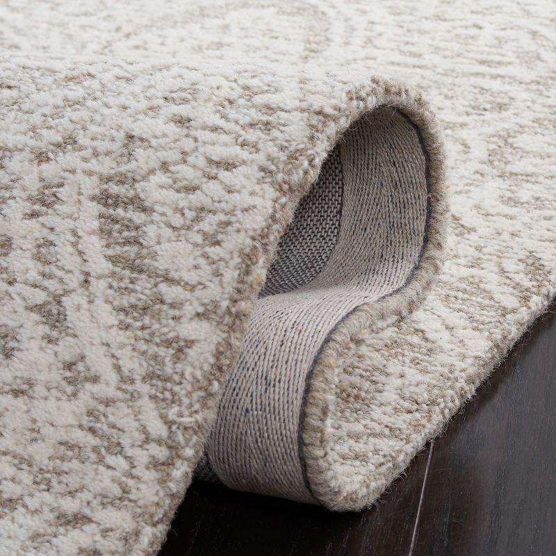 Metro MET998 Hand Tufted Indoor Accent Rug - Natural/Ivory - 3'x5' - Safavieh