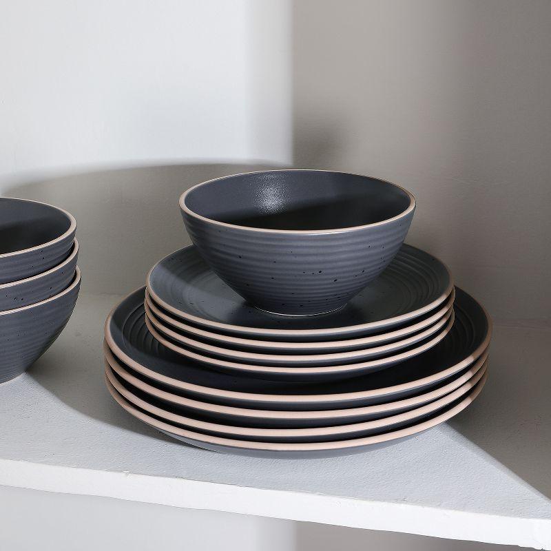 Stone Lain Lauren 16-Piece Dinnerware Set Stoneware