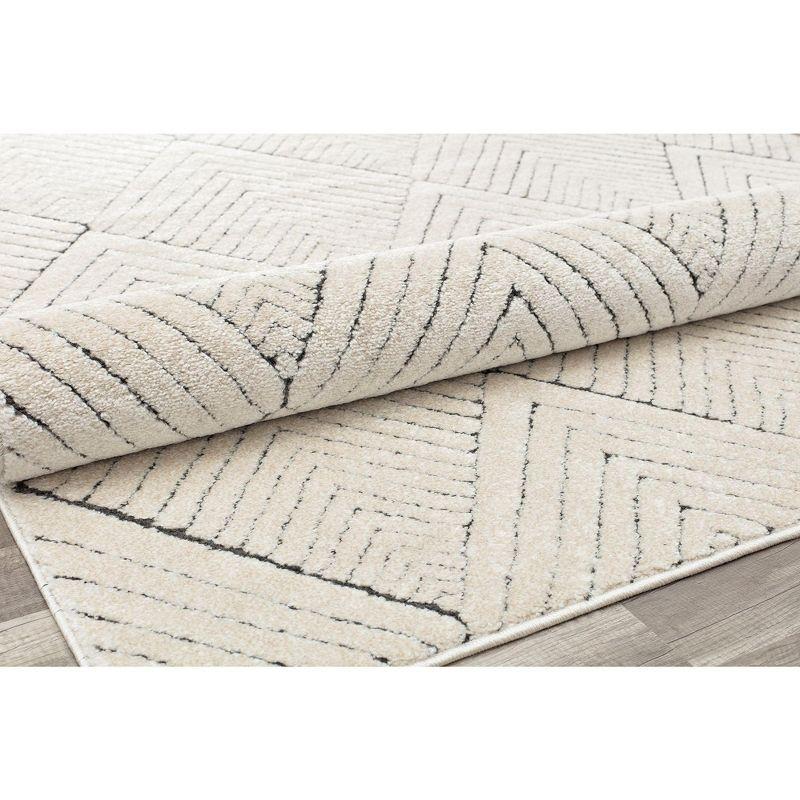 Cadence Contemporary Alabaster Area Rug