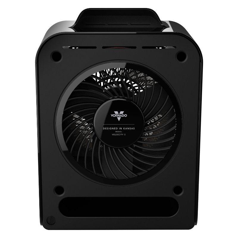 Vornado Velocity 5 Whole Room Space Heater with Auto Climate Control Timer and Safety Features: 1500W, ETL Listed, 200-500 sq. ft.