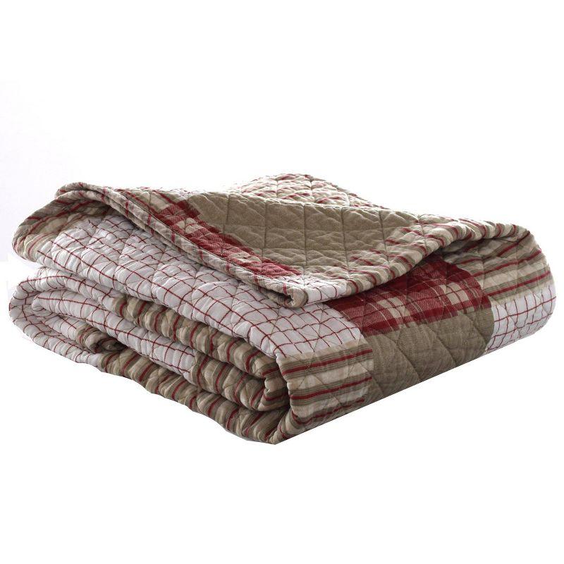 Eddie Bauer Camano Island Quilted Cotton Throw Blanket