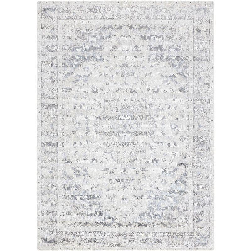 Hand Loomed 50% Wool, 50% Viscose Oriental Rug