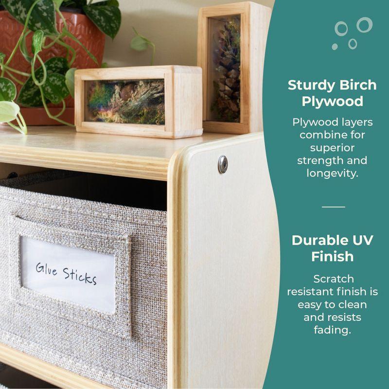 EdQ Essentials Bin Cubby Storage Organizer