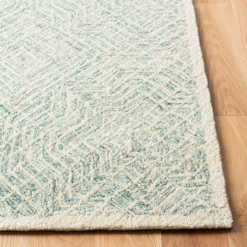 Capri CPR215 Tufted Indoor Area Rug - Blue/Ivory - 7'x7' - Safavieh