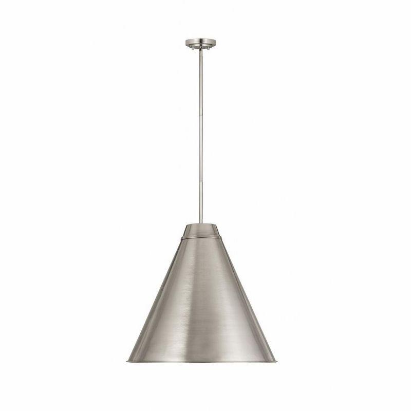 Z-Lite Eaton 1 - Light Pendant in  Brushed Nickel