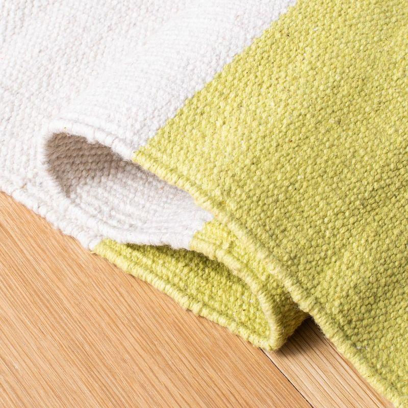 Montauk MTK712 Hand Woven Indoor Accent Rug - Green/Ivory - 3'x5' - Safavieh