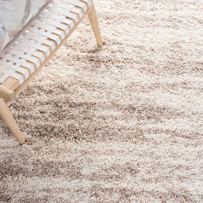 Hudson Shag SGH206 Power Loomed Area Rug - Ivory/Beige - 5'3"x7'6" - Safavieh.