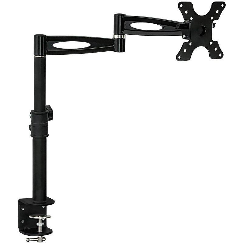 Mount-it Mount-It Full Motion Height Adjustable Single Monitor Arm Mount | Fits 13 - 30 in. Computer Screens