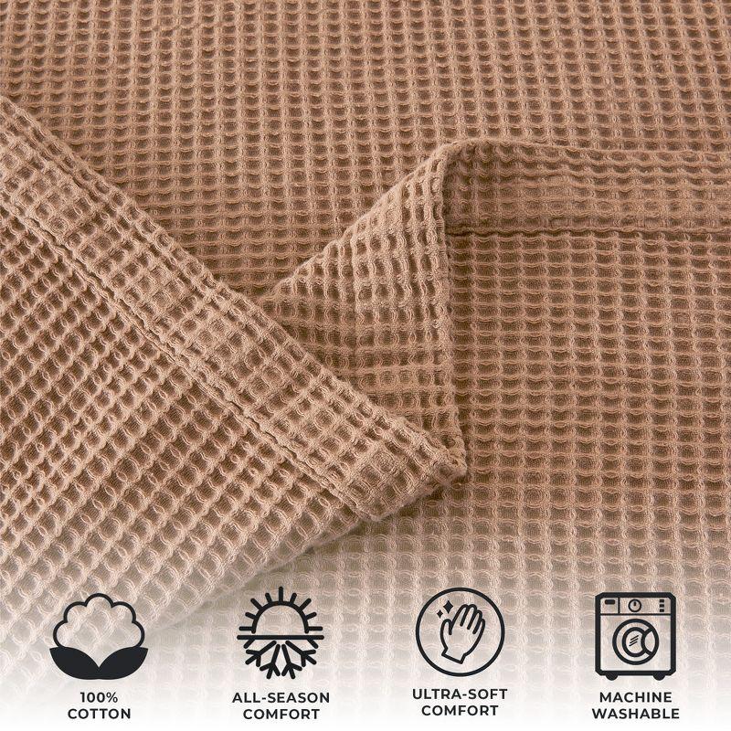 100% Cotton Waffle Weave Blanket