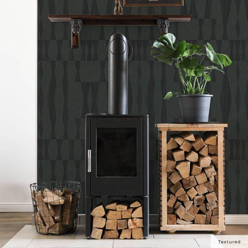 Mirin Peel + Stick Wallpaper - Textured Seagrass